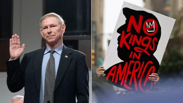 ‘Words Of Dictators’: Retired Maj. General Condemns GOP Rhetoric On ‘No Kings’ Rallies: “It's the First Amendment right, and we need to be proud that in the United States we do not at all rule from fear or force,” Randy Manner said on CNN.