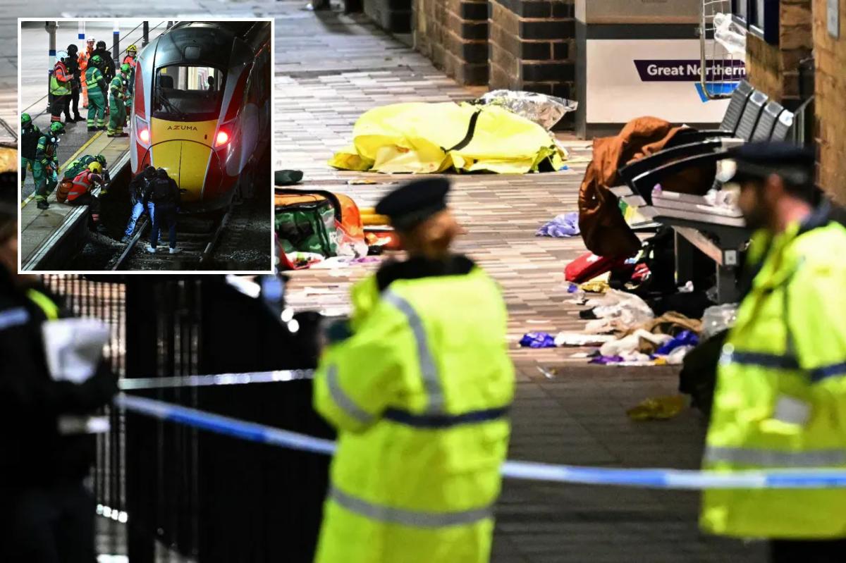 Hero old man saves girl from knife-wielding maniac during UK train attack — as victims prepped to fight back with Jack Daniels bottle