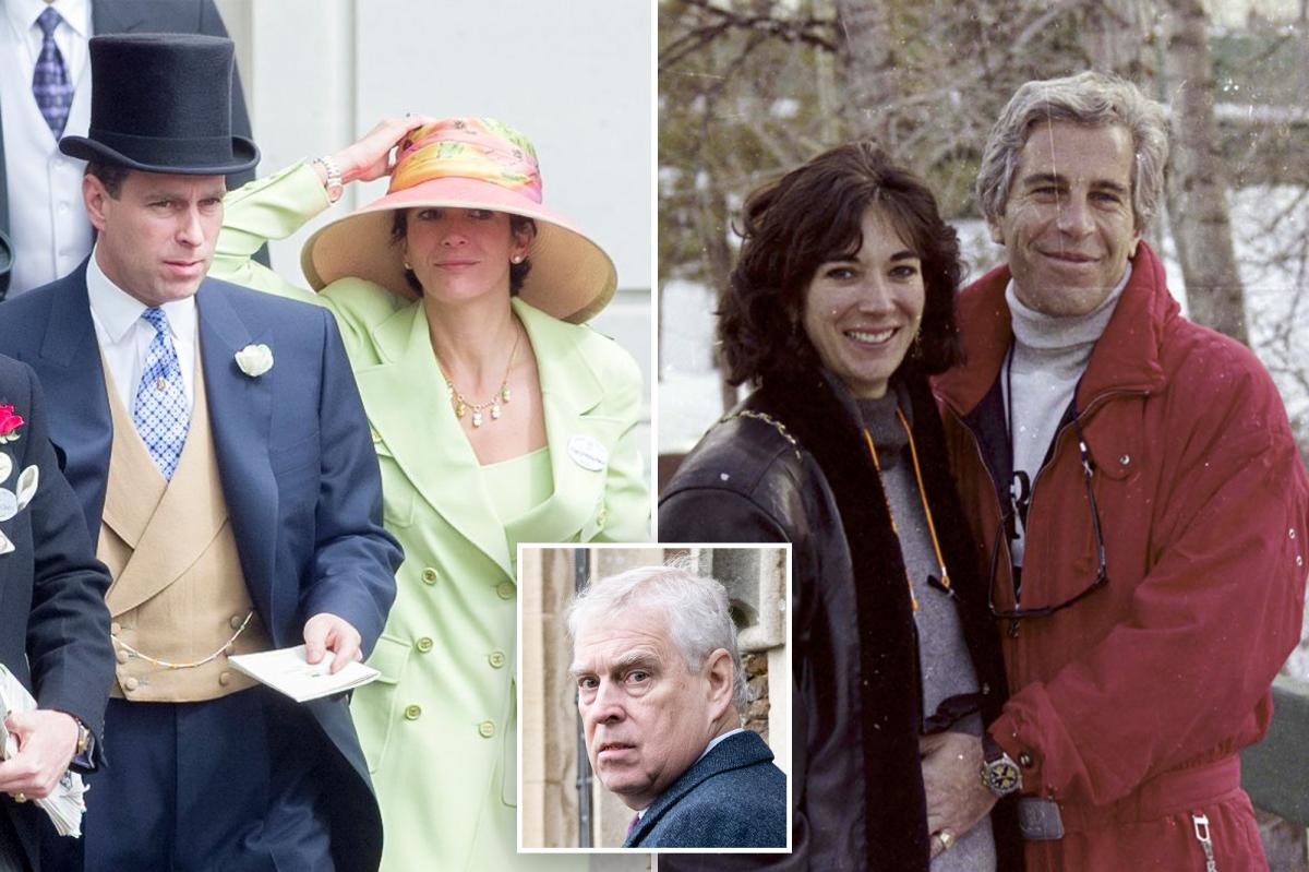 Sex drugs found after ex-Prince Andrew threw party for Jeffrey Epstein and Ghislaine Maxwell at royal estate: book