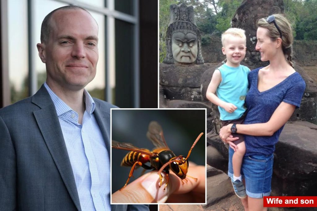 Director of elite private school, son stung to death by swarm of Asian giant hornets during zip-line vacation