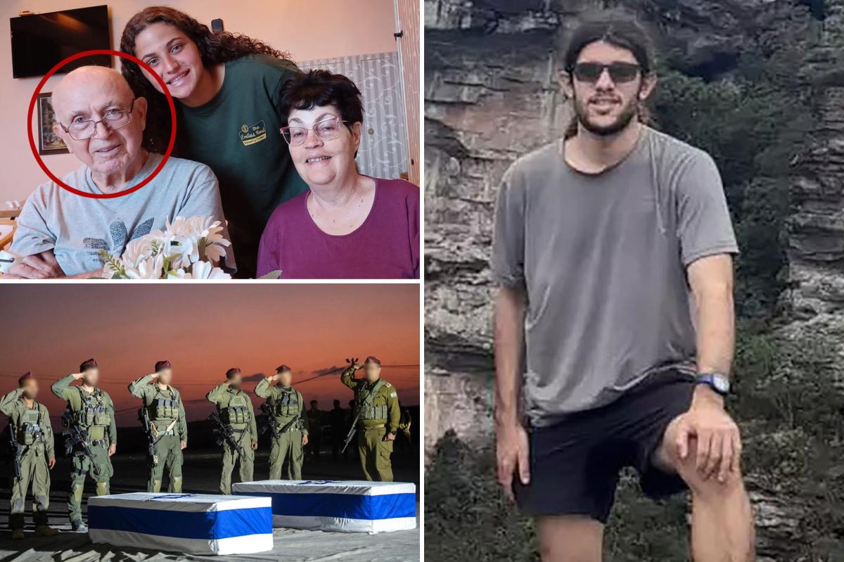 Slain Israeli hostages Amiram Cooper and Sahar Baruch laid to rest days after Hamas returns bodies