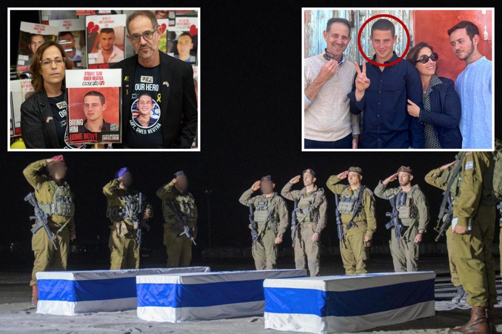 Parents of slain New York-native hostage Omer Neutra thankful he’s ‘finally home’ after Hamas handed over his body