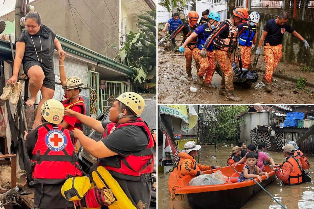 Typhoon Kalmaegi leaves at least 26 dead in Philippines after floods ravage central region