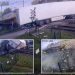 Wild video shows moment high-speed passenger train plows into truck carrying thousands of pears