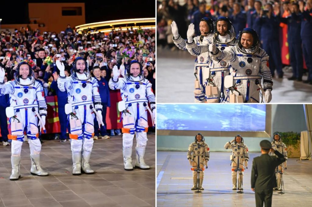 3 Chinese astronauts stranded in space station after debris strikes return capsule