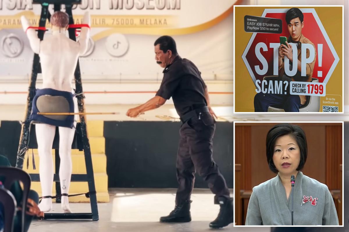 Harsh new caning penalty introduced for scammers in Singapore