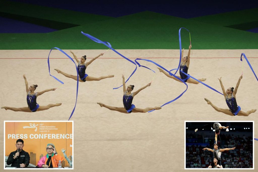 Israeli team says its gymnasts are cleared to enter Indonesia despite ‘safety’ ban