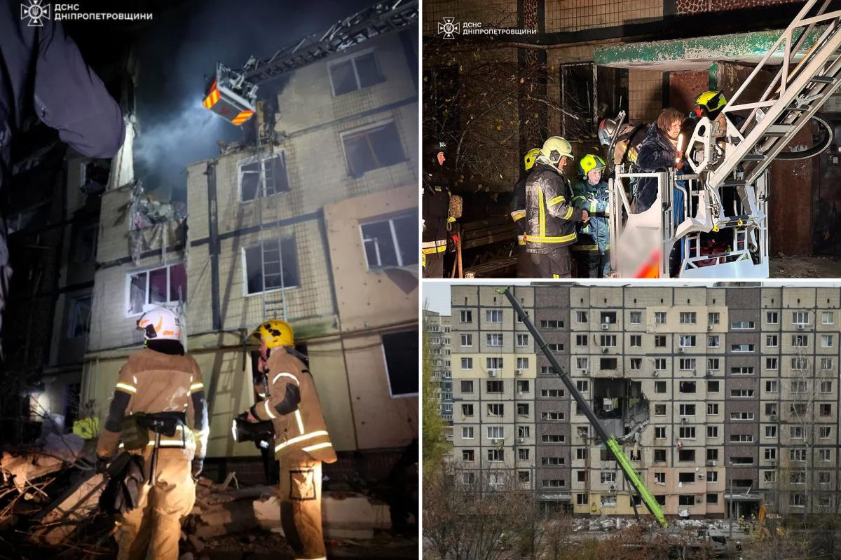 Russian drone strikes Ukraine city as people sleep, killing 3 and injuring 12