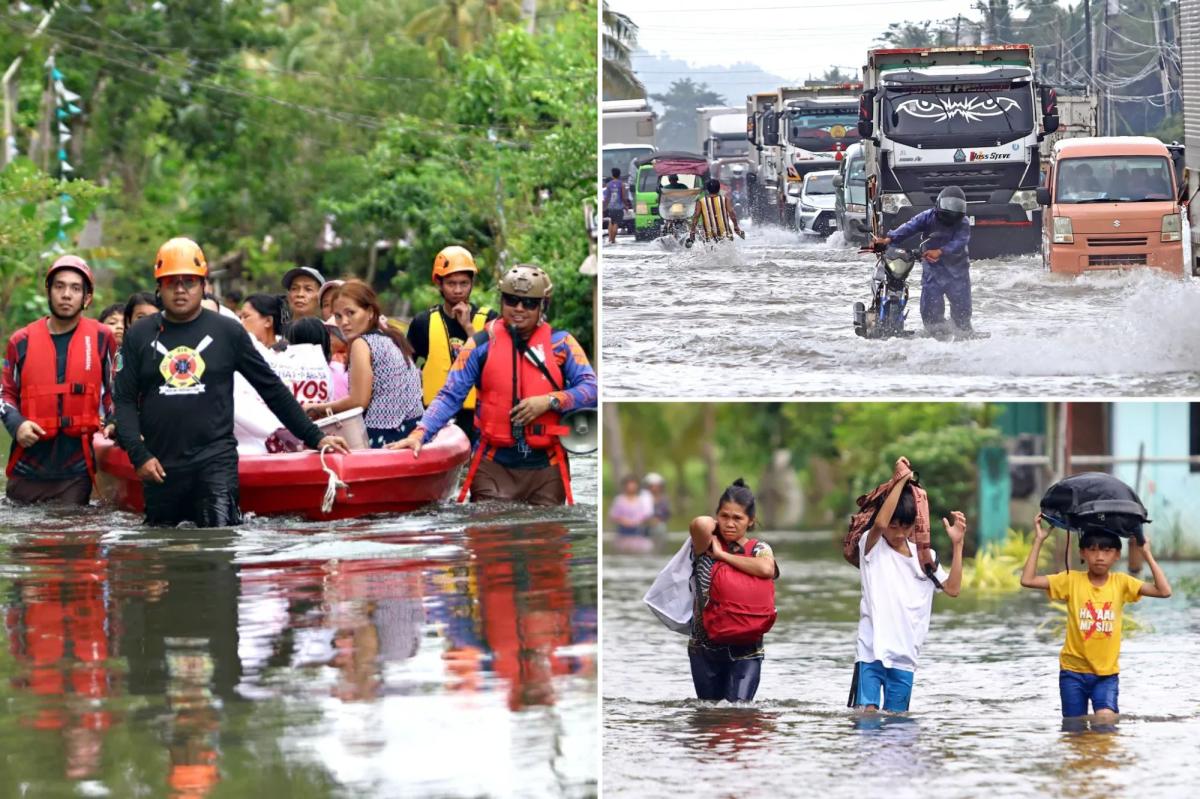 Philippines warns of deadly storm surges as Typhoon Fung-wong strengthens