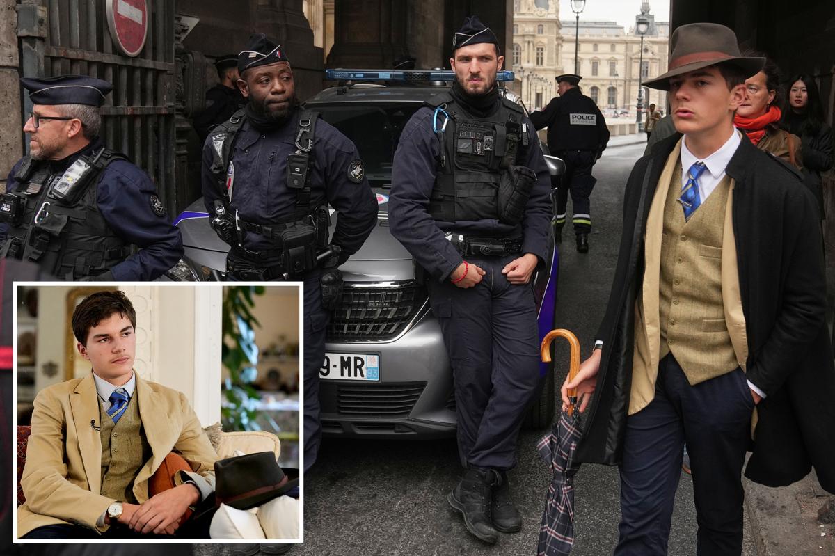 Mysterious ‘Fedora Man’ believed to be French detective outside Louvre is finally unmasked