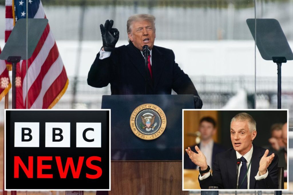 BBC head Tim Davie resigns over doctored footage of Trump’s Jan. 6 speech in documentary