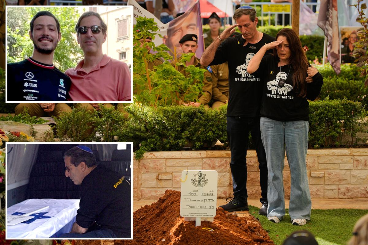 Brooklyn dad says goodbye to hero son Itay Chen — the final slain Israeli-American hostage whose body was released by Hamas