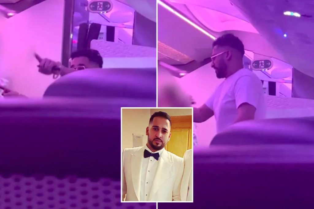 Millionaire who threatened to ‘gang-rape’ flight attendant in midair meltdown has jail sentence tripled