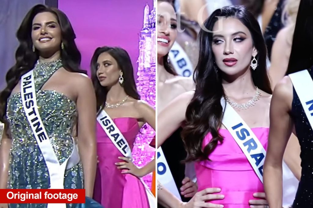 Exclusive | Miss Israel getting death threats after being accused of giving Miss Palestine the side-eye on Miss Universe stage