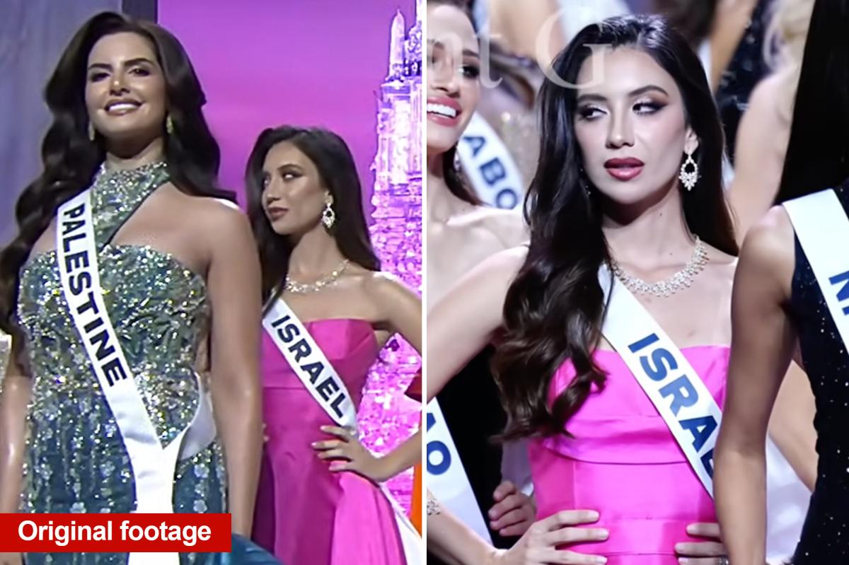 Exclusive | Miss Israel getting death threats after being accused of giving Miss Palestine the side-eye on Miss Universe stage