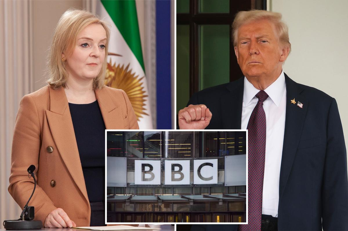 Former UK Prime Minister Liz Truss backs Trump over BBC video scandal