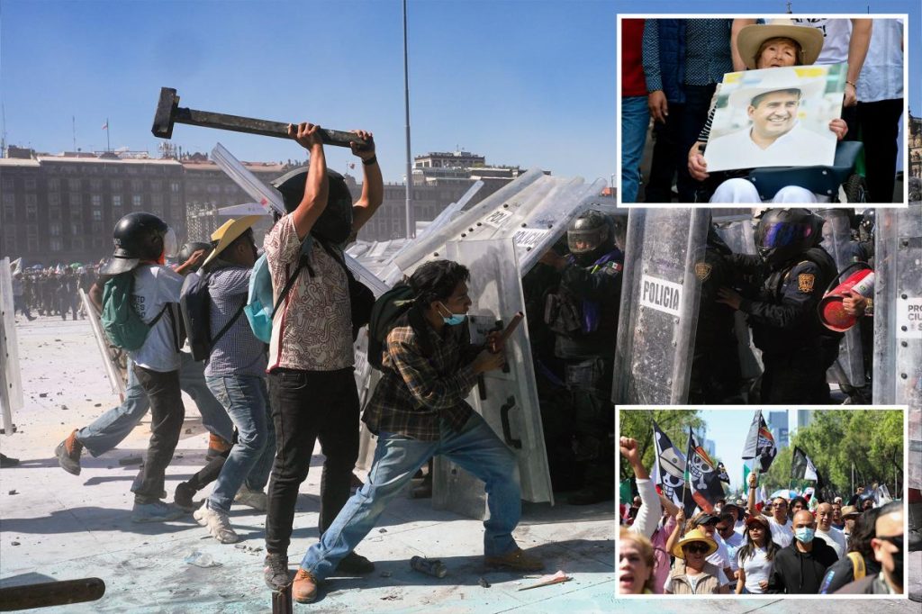 Thousands take to the streets in Mexico City for ‘Gen Z’ protests crime and corruption