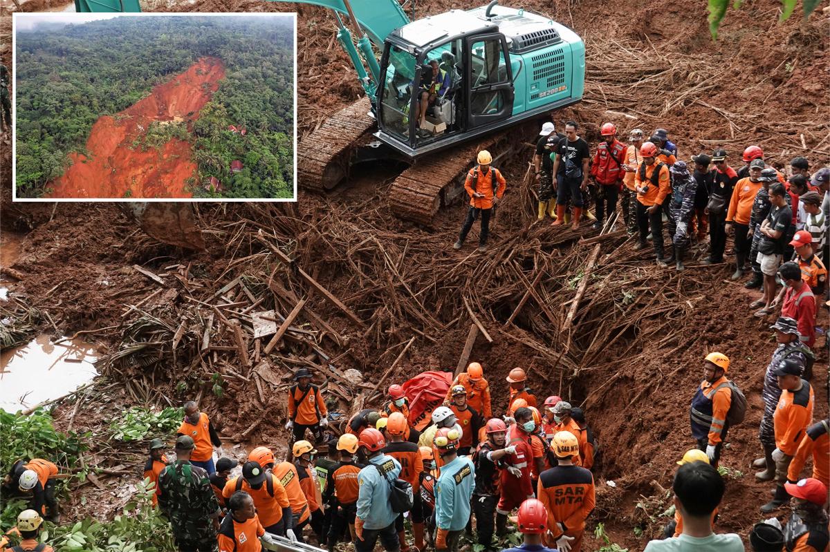 Landslides in Indonesia’s Central Java kill at least 18 with dozens more missing