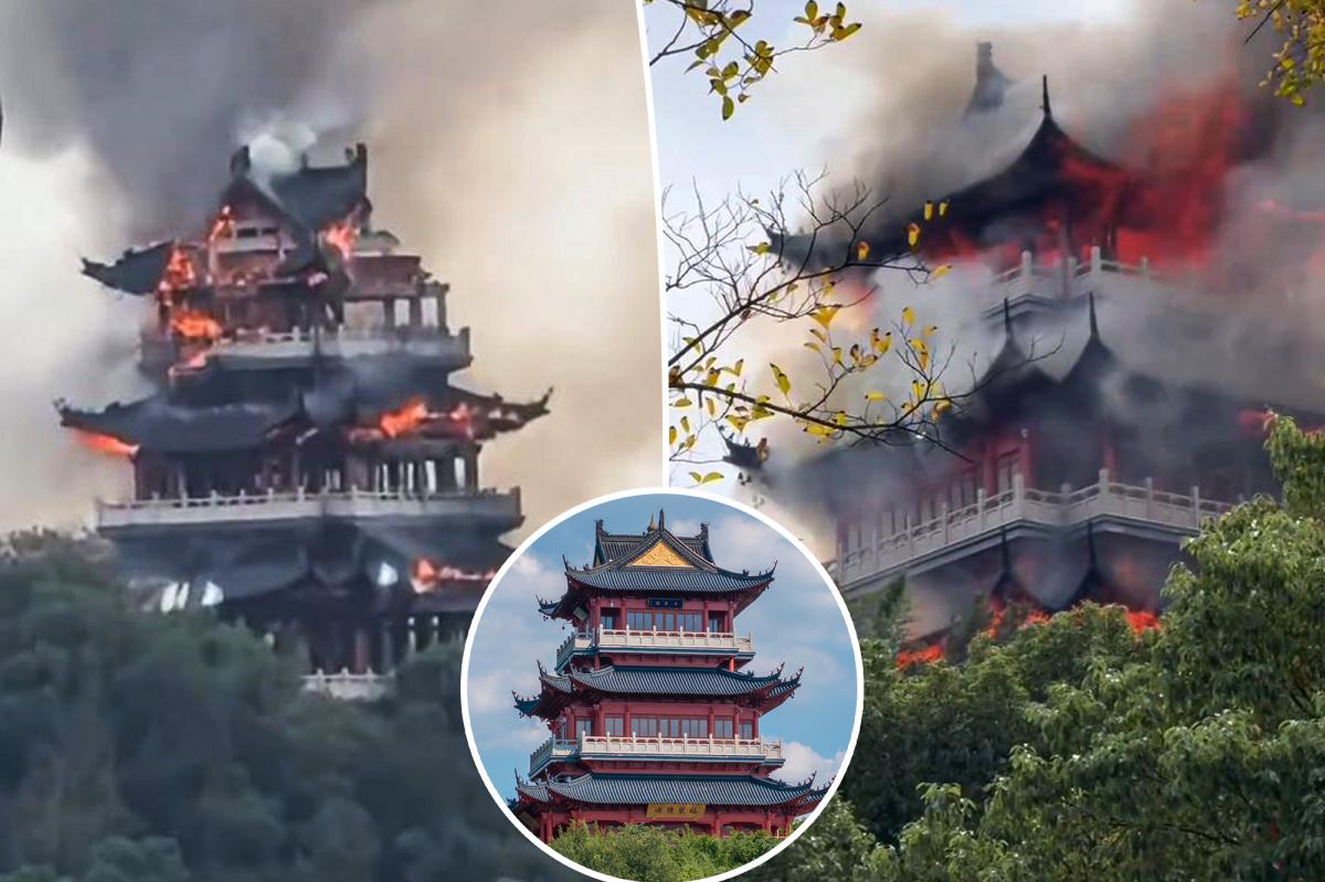 ‘Irresponsible’ tourist blamed for torched Chinese temple due to impromper use of ceremonial candles