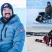Paralyzed adventurer aims to break world record by sit-skiing to the South Pole