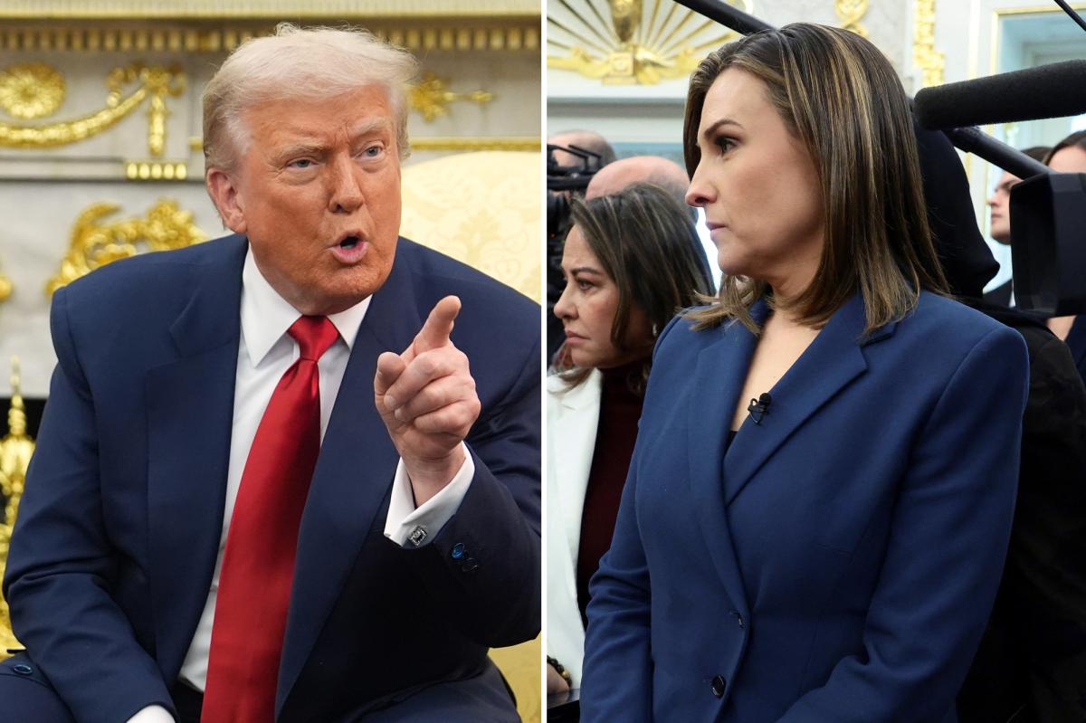 Trump schools ABC reporter Mary Bruce, threatens to pull broadcast license over Oval Office questions
