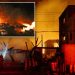 Japan fire damages 170 homes and forces evacuations