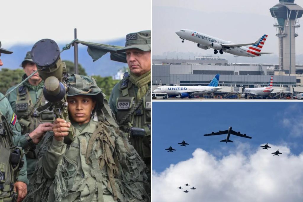 FAA warns of ‘potentially hazardous situation,’ urges airlines to ‘exercise caution’ when flying over Venezuela