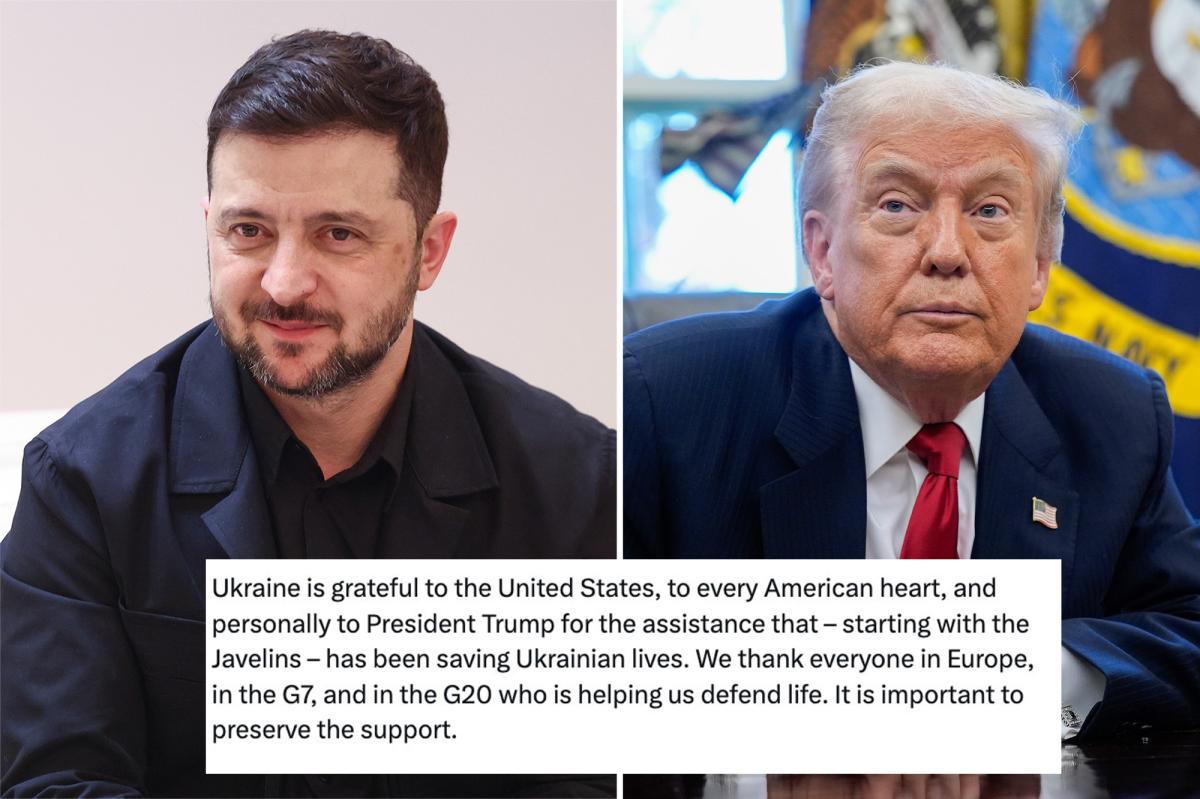 Zelensky thanks Trump for support after criticism — but tries to distance Ukraine from US peace plan