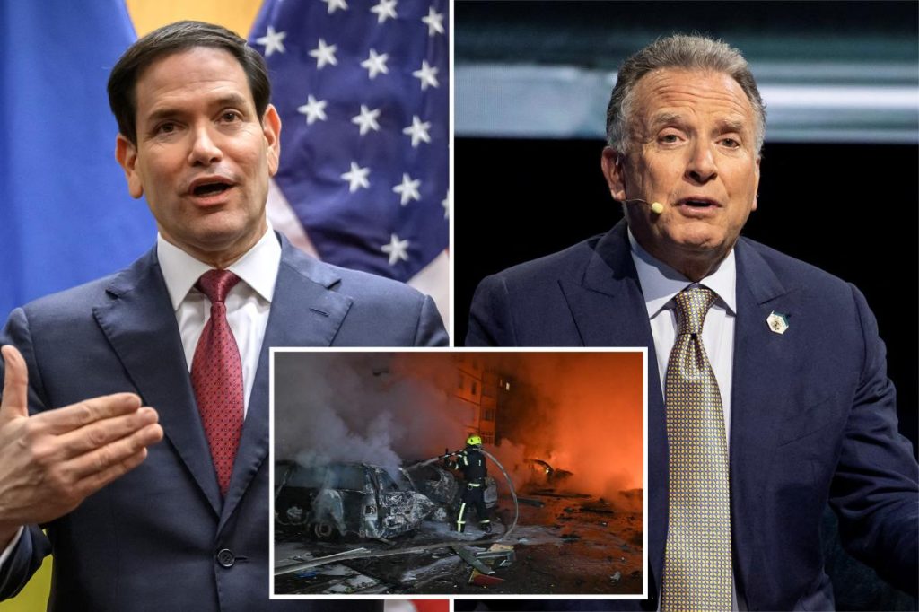 Rubio, Witkoff scramble to get Ukraine peace plan back on track after blowback and claims it came from Russia