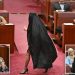 Australian senator wears burqa after move to block her face-covering ban bill