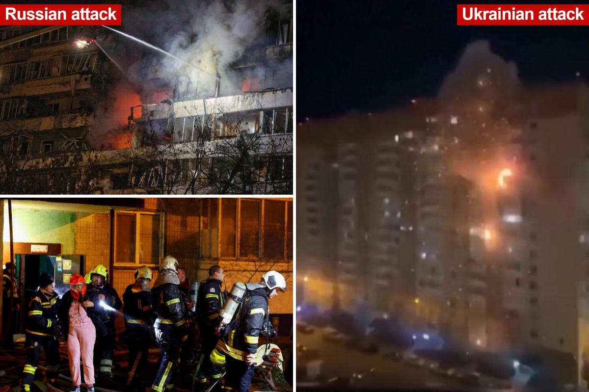 Ukraine and Russia fire hundreds of drones at each other in deadly attacks as peace talks continue