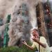 Hong Kong high rise fire kills four as blaze rips through multiple towers in Tai Po