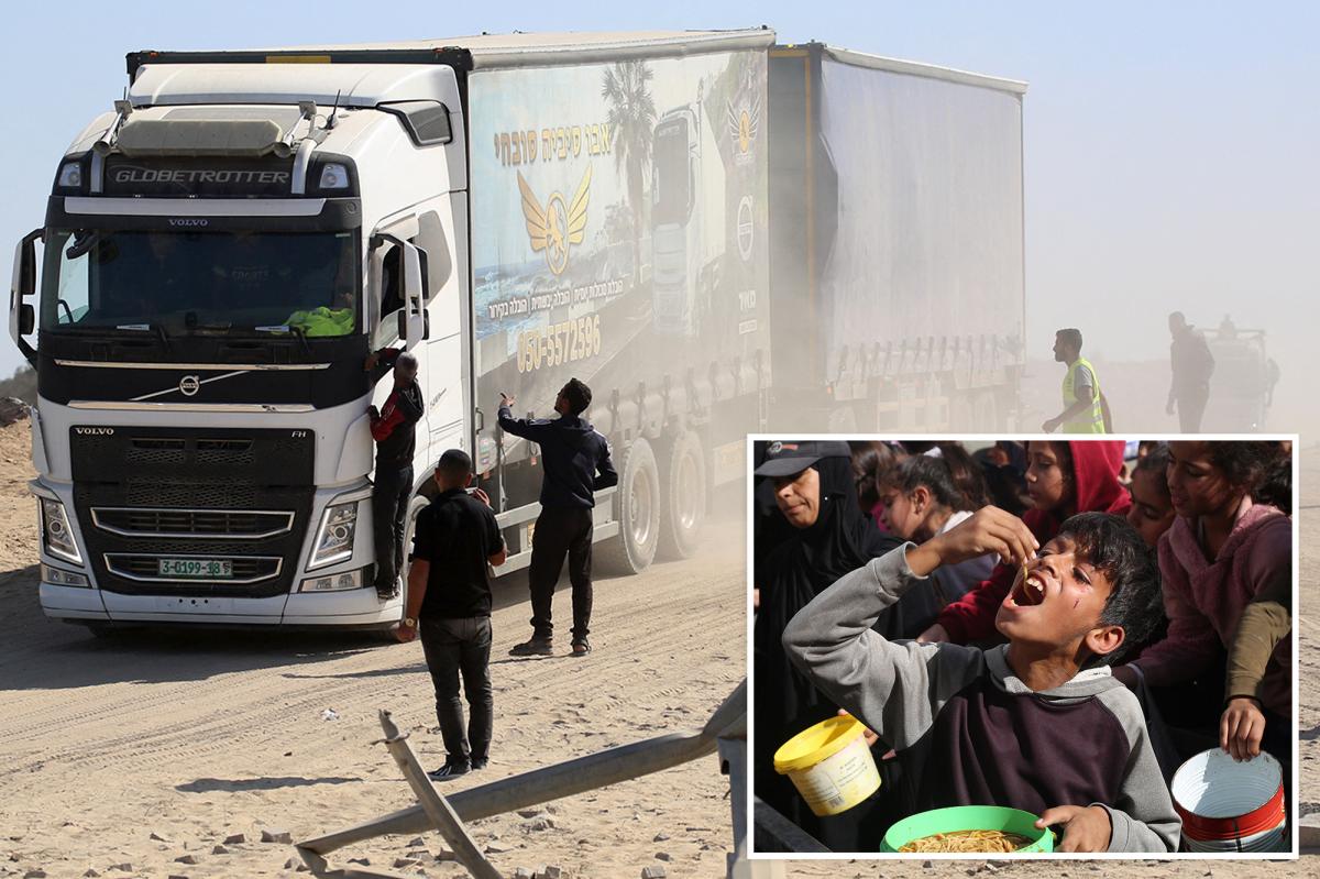 Over 16,000 aid trucks have entered Gaza since Israel-Hamas cease-fire