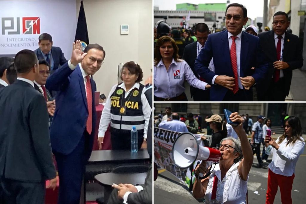 Peru sentences former President Vizcarra to 14 years in prison for corruption