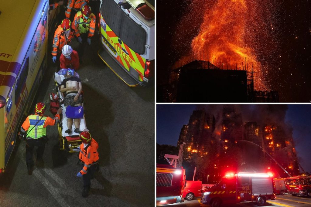 3 men arrested in connection to horrific Hong Kong fire that killed 36 — as hundreds remain missing: officials