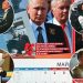 Cringey 2026 Vladimir Putin propaganda calendar shows Russian leader body slamming judo partner, driving snow mobile