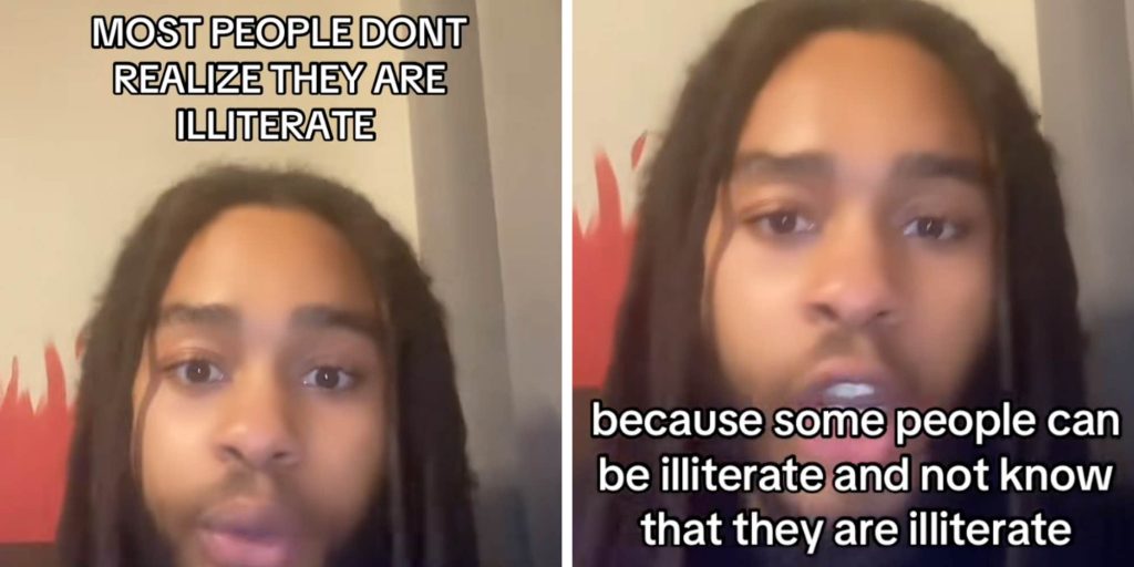 "60% of America is illiterate": Creator explains why not knowing 'their/there/they're' makes people 'functionally illiterate'