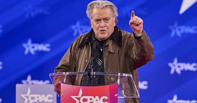 Bannon Warns MAGA to Brace for Prison If Democrats Keep Winning