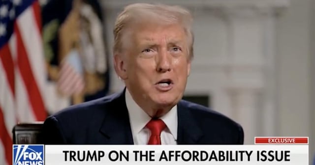 Billionaire Trump Tells Americans Their Money Worries Don’t Exist | The president told Fox News that polls showing financial anxiety of voters were “fake.”