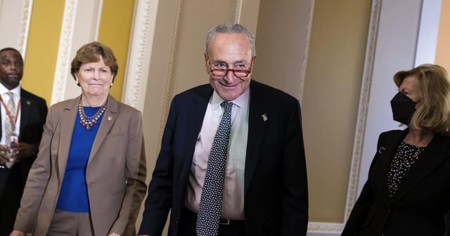 Democrat Who Caved on Shutdown Says Chuck Schumer Knew All Along | Senator Jeanne Shaheen just threw the minority leader under the bus.