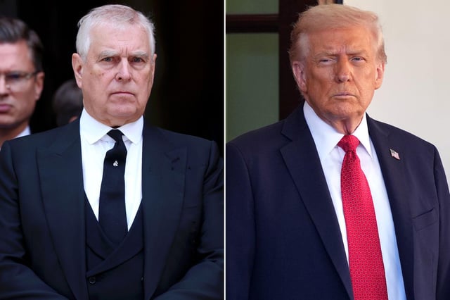 Donald Trump Says He Feels 'Badly' for Royal Family After Ex-Prince Andrew Is Stripped of His Titles Over Links to Epstein