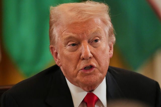 Donald Trump’s approval rating plunges to double digit deficit