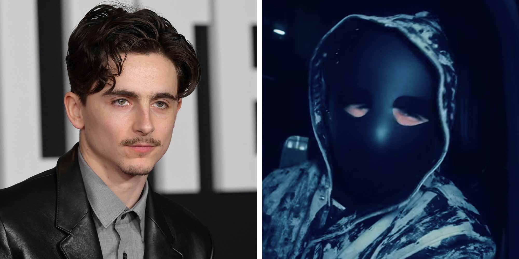 Fans are convinced Timothée Chalamet is actually anonymous British rapper EsDeeKid
