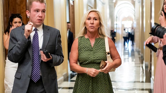 Greene: Johnson should swear in Grijalva