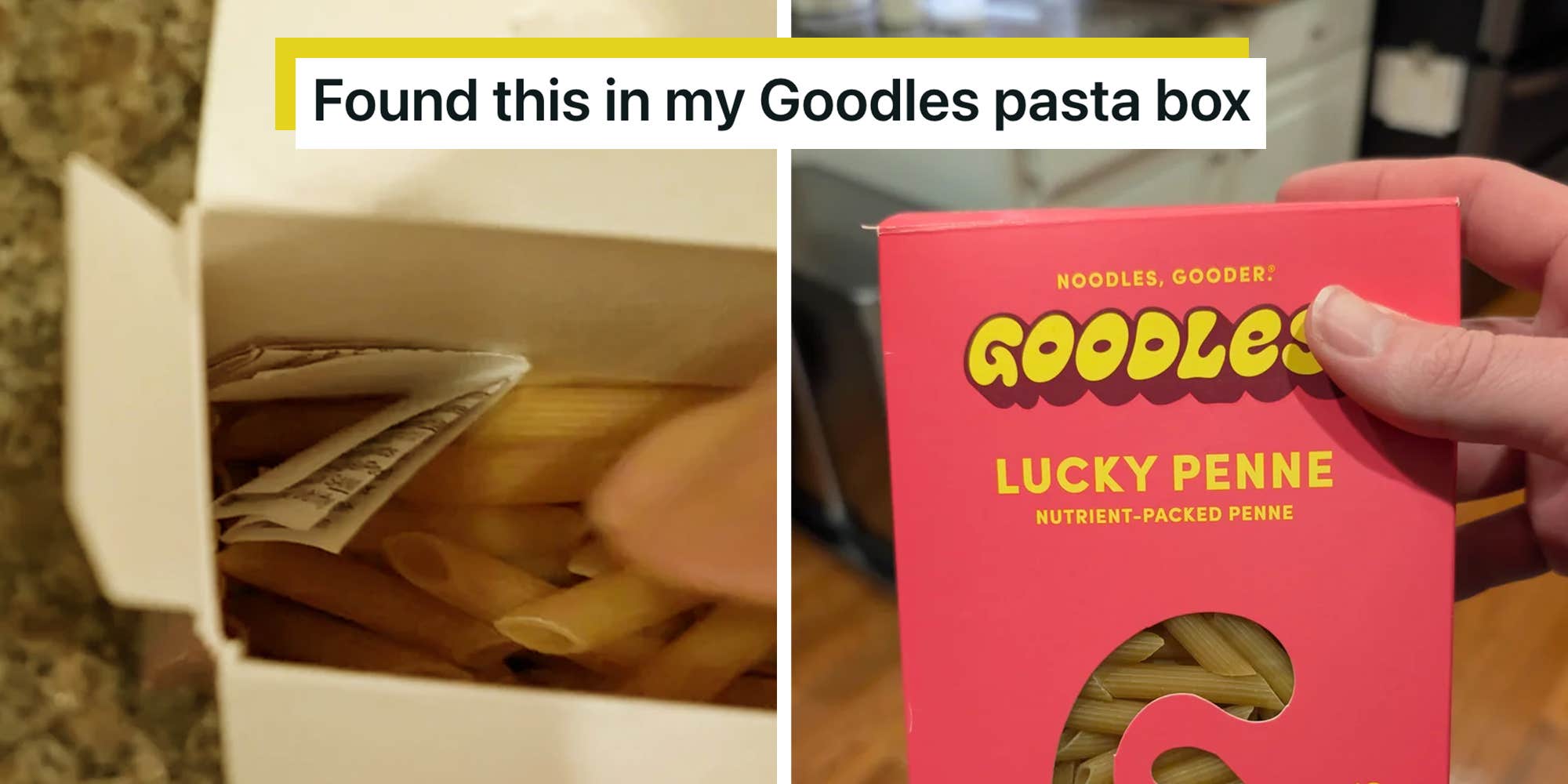 "I would do anything to get one": Schuylkill notes resurface after years of strange appearances in box of Goodles pasta
