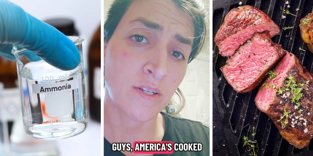 "It smelled like ammonia": Chef's viral video reignites debate over U.S. beef processing