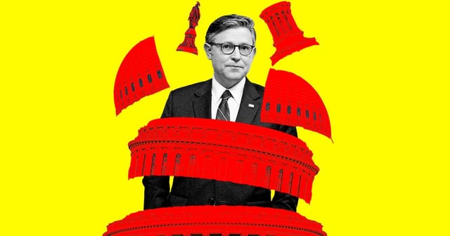 It’s Time Mike Johnson Followed Marjorie Taylor Greene Out of Congress