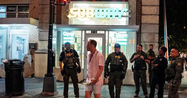 Jury chews over fate of 'sandwich guy,' who became a D.C. hero after chucking a sub at a federal officer