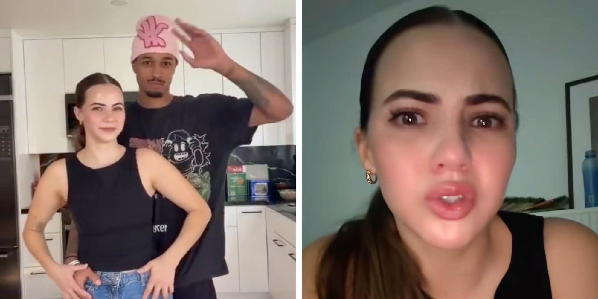 "Just mean, mean things": Bobbi Althoff breaks down over hateful response to new boyfriend reveal