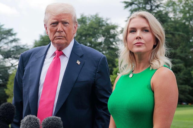 Karoline Leavitt Tells Reporter Trump's 'Piggy' Insult Shows He's 'Respectful' by Being 'Honest to Your Faces'